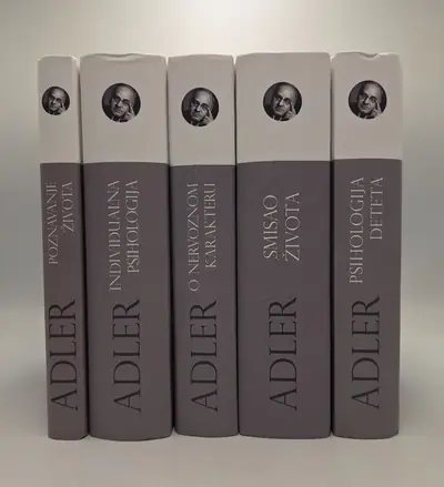 Naslovnica: Alfred Adler izabrana djela I-V