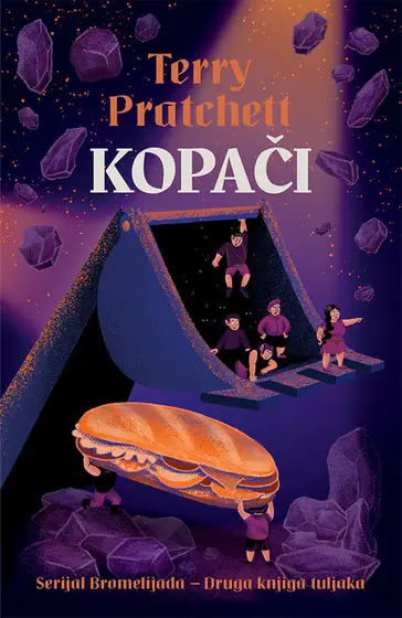Naslovnica: KOPAČI - Druga knjiga tuljaka - Serijal Bromelijada