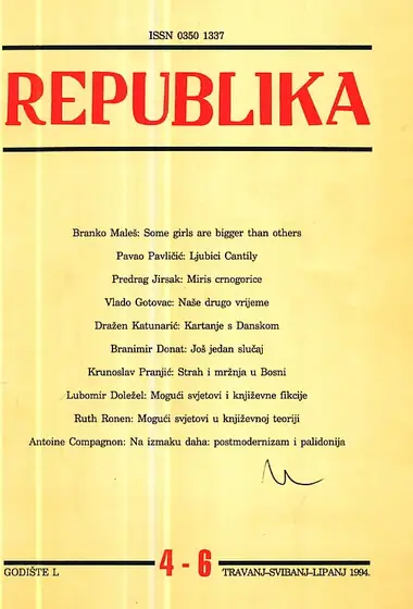 Naslovnica: Republika 4-6/1994