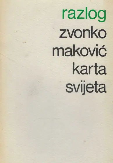 Naslovnica: Karta svijeta