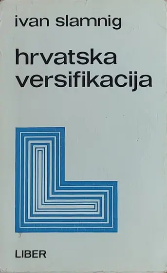 Naslovnica: Hrvatska versifikacija