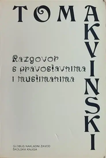 Naslovnica: Razgovor s pravoslavnima i muslimanima