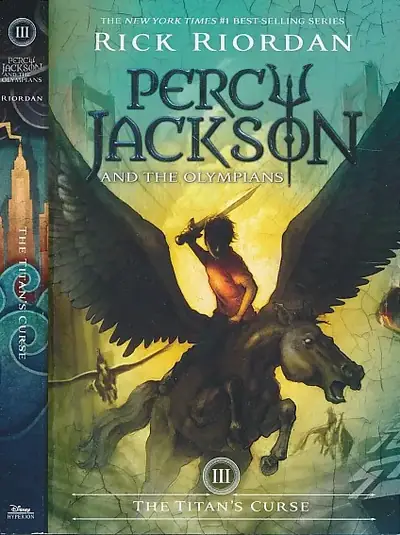 Naslovnica: Percy Jackson and the Olympians III : The Titan's Curse