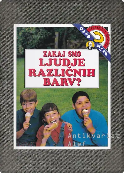 Naslovnica: Zakaj smo ljudje različnih barv?
