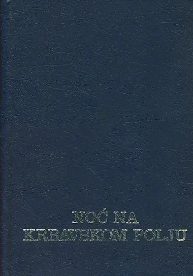 Naslovnica: Noć na Krbavskom polju