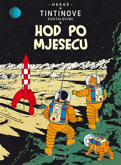 Naslovnica: Tintin: Hod po mjesecu