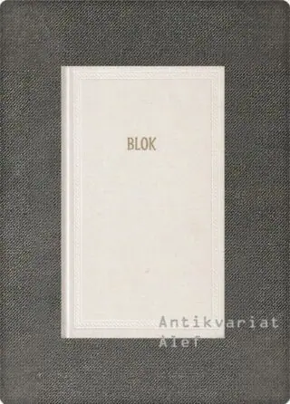 Naslovnica: Blok