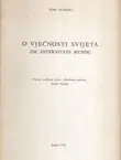 Naslovnica: O vječnosti svijeta (De aeternitate mundi)
