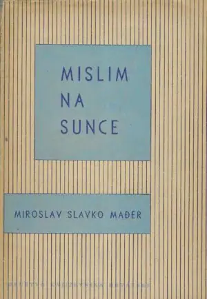 Naslovnica: Mislim na sunce