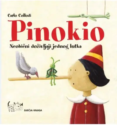 Naslovnica: Pinokio - Neobični doživljaji jednog lutka