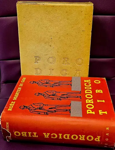 Naslovnica: Porodica Tibo - Rože Marten di Gar (Bibliofilsko izdanje)