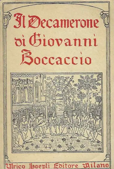 Naslovnica: Il Decamerone
