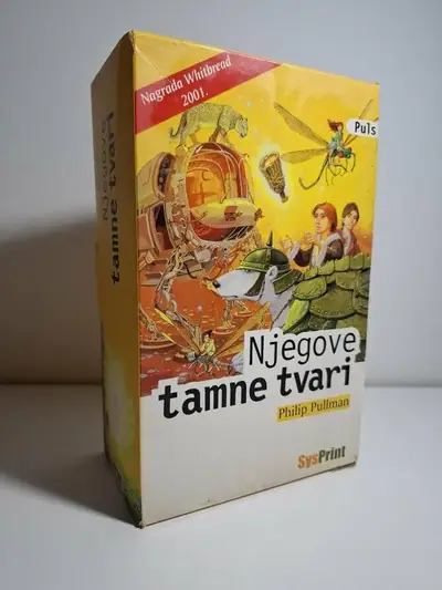 Naslovnica: Njegove tamne tvari – Philip Pullman , 1-3 komplet