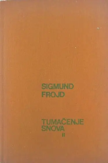 Naslovnica: Tumačenje snova