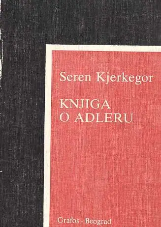 Naslovnica: Knjiga o Adleru