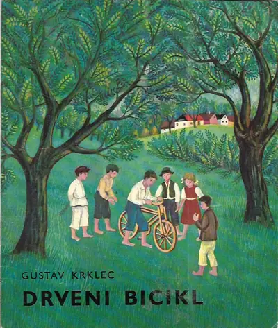Naslovnica: Drveni bicikl