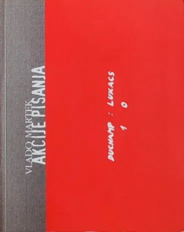 Naslovnica: Akcije pisanja: bol u tekstu: 1977 – 1996.
