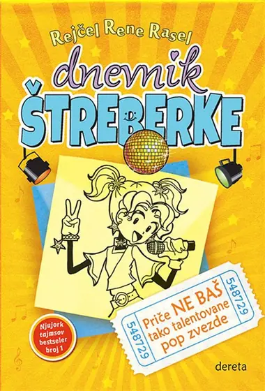 Naslovnica: Dnevnik štreberke 3 - Priče ne baš tako talentovane pop zvezde