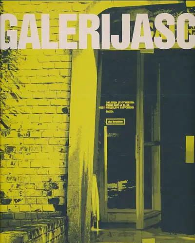 Naslovnica: Galerija Studentskog centra 40 godina