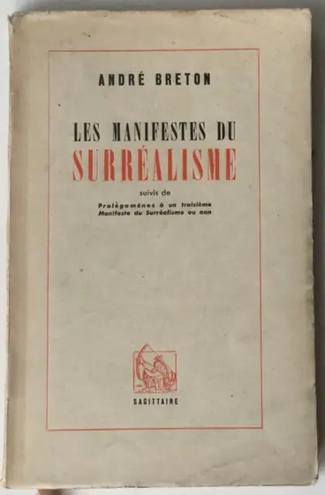 Naslovnica: Les Manifestes Du Surrealisme