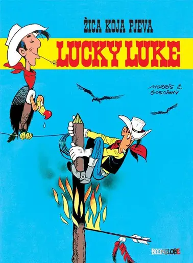 Naslovnica: Lucky Luke: Žica koja pjeva