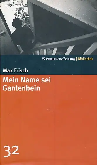 Naslovnica: Mein Name sei Gantenbein: Roman