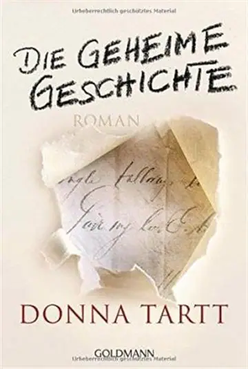 Naslovnica: Die geheime Geschichte