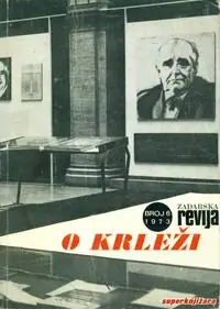 Naslovnica: O KRLEŽI - ZADARSKA REVIJA BR. 6./1973.