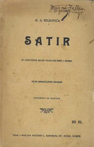 Naslovnica: Satir
