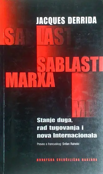Naslovnica: SABLASTI MARXA