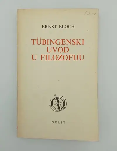 Naslovnica: Tübingenski uvod u filozofiju