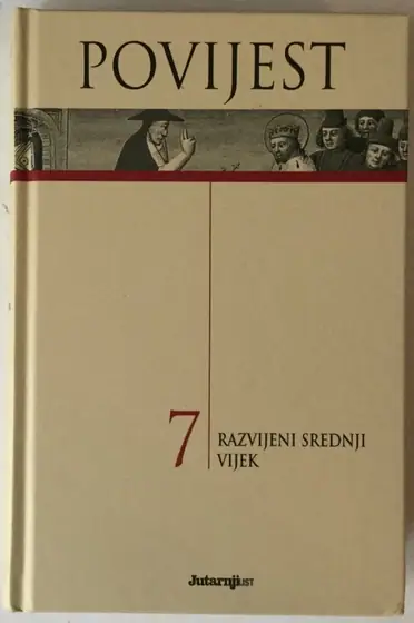 Naslovnica: Biblioteka Jutarnjeg lista- Povijest 7: Razvijeni srednji vijek