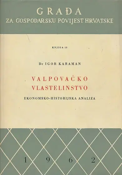 Naslovnica: Valpovačko vlastelinstvo