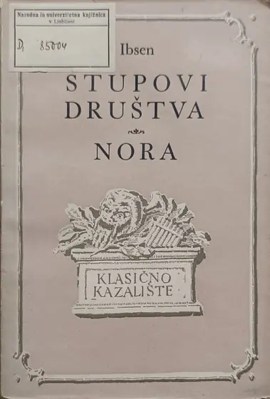 Naslovnica: Stupovi društva - Nora