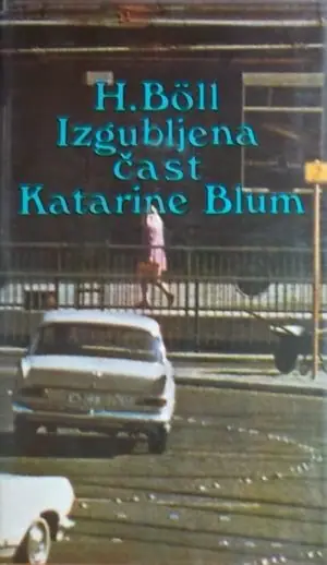 Naslovnica: Izgubljena čast Katarine Blum