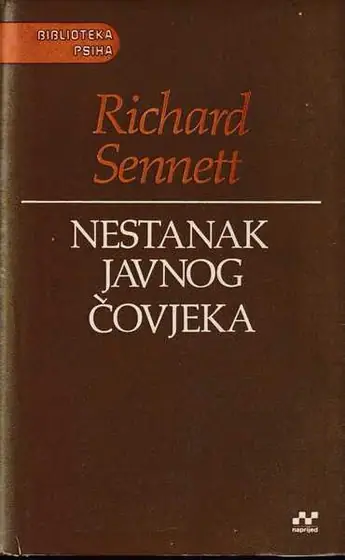 Naslovnica: Nestanak javnog čovjeka