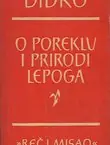 Naslovnica: O poreklu i prirodi lepoga