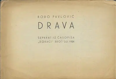 Naslovnica: Drava