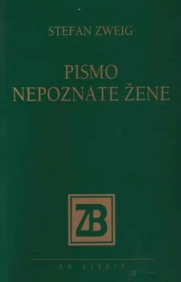 Naslovnica: Pismo nepoznate žene