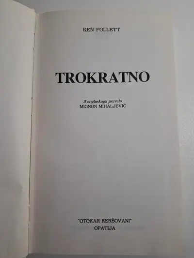 Naslovnica: Trokratno