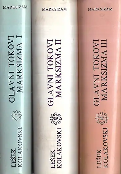 Naslovnica: Glavni tokovi marksizma 1-3