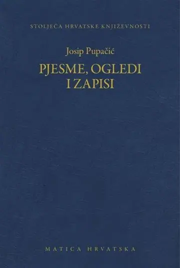 Naslovnica: Pjesme, ogledi i zapisi