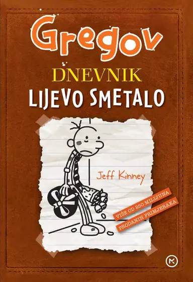 Naslovnica: Gregov dnevnik: Lijevo smetalo