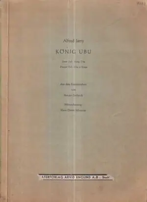 Naslovnica: König Ubu