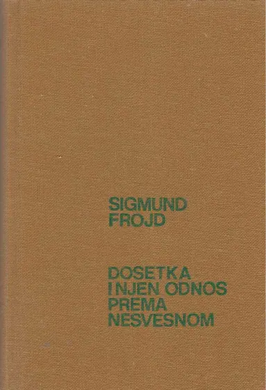 Naslovnica: DOSJETKA I NJEZIN ODNOS PREMA ...