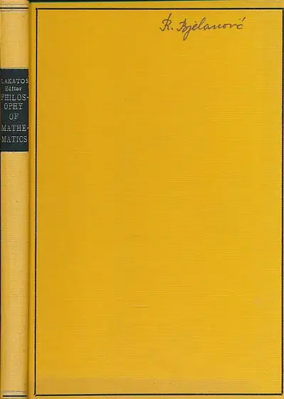 Naslovnica: Problems in the Philosophy of Mathematics