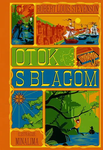 Naslovnica: Naslovnica Otok s blagom (MinaLima izdanje)