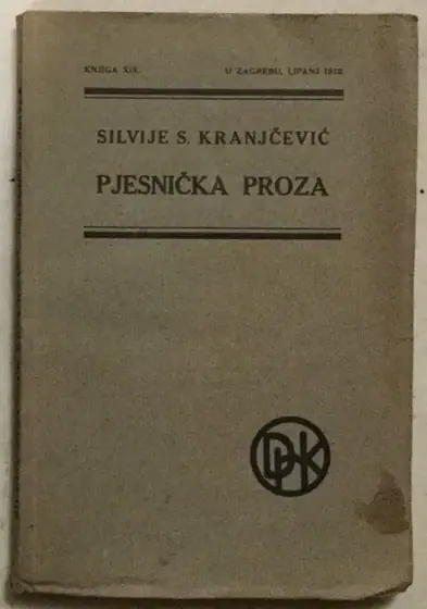 Naslovnica: Pjesnička proza