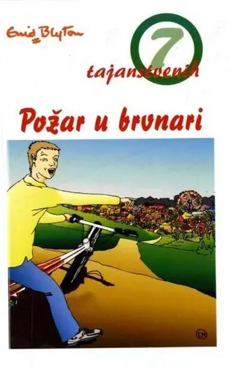 Naslovnica: Sedam tajanstvenih - Požar u brvnari