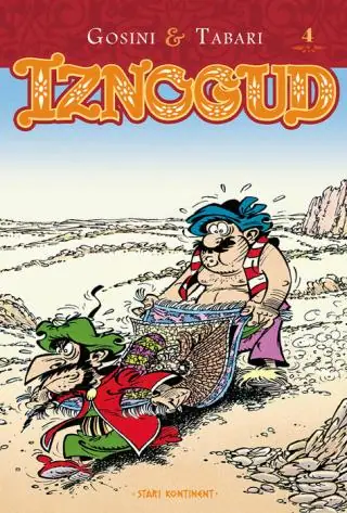 Naslovnica: IZNOGUD 4
